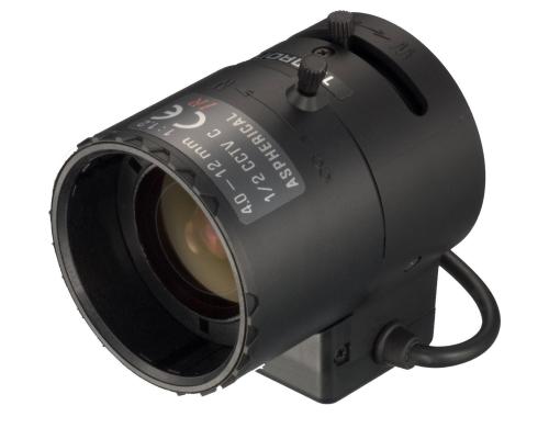 Tamron Objektiv 12VG412ASIR, 4-12mm C Mount, 720p, DC Iris, IR Korrigiert