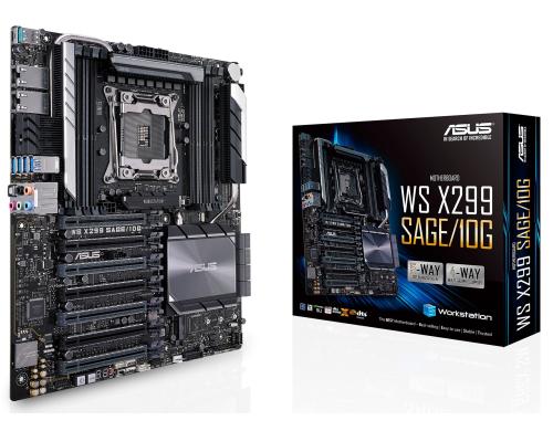 ASUS WS X299 SAGE/10G, CEB LGA2066, Intel X299, 8x DDR4, PCI-E 3.0