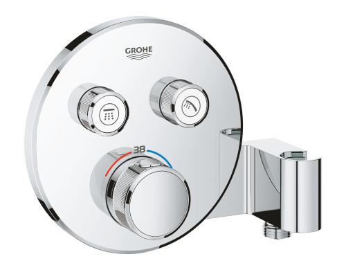 GROHE Grohtherm SmartControl Thermostat 2 Absperrventilen/Brausehalter