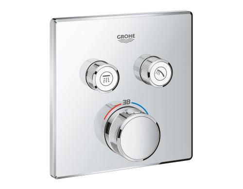 GROHE Grohtherm SmartControl Thermostat 2 Absperrventile