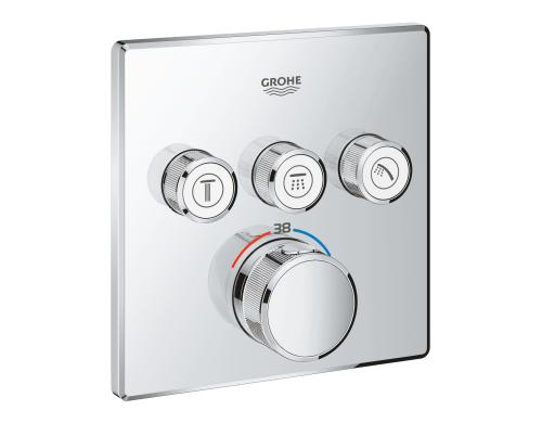 GROHE Grohtherm SmartControl Thermostat 3 Absperrventilen