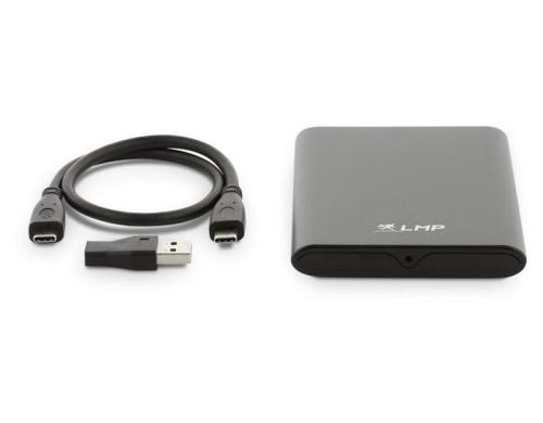 LMP DataMobile USB-C Gehuse fr SATA HDD/SSD, 520 MB/Sek