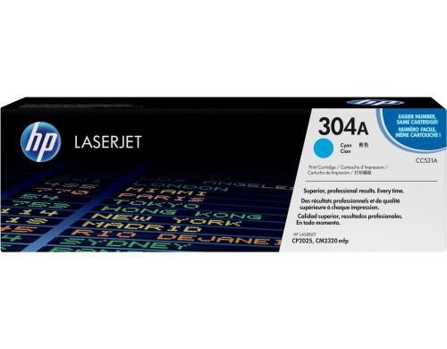 HP Toner 304A - Cyan (CC531A) Seitenkapazitt ~ 2'800 Seiten