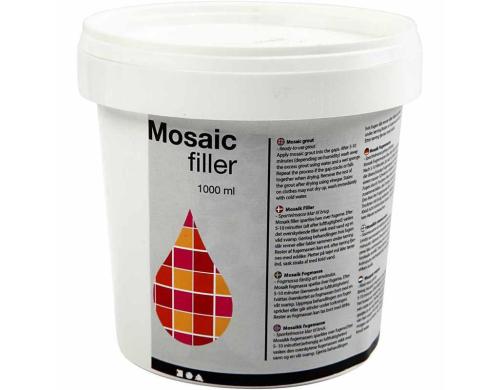 Creativ Company Mosaik-Fugenfller weiss, 1000 ml