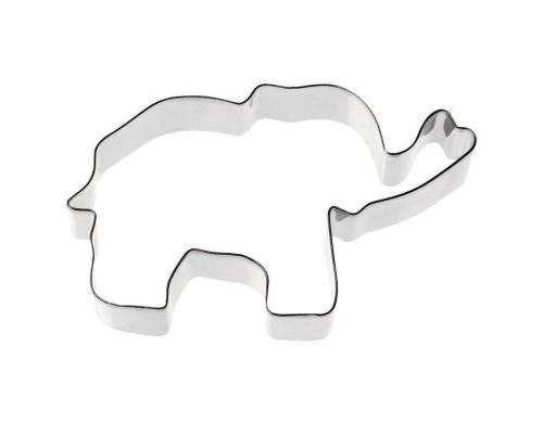 Paderno Aussstechform Elefant 11.8x6.9cm Hhe: 3cm, LxB: 11.8x6.9cm Edelstahl