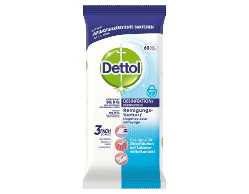 Dettol Desinfektions-Reinigungstcher 60 Stk.