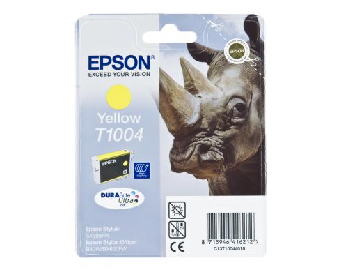 Epson Tintenpatrone gelb (C13T10044010, T1004)