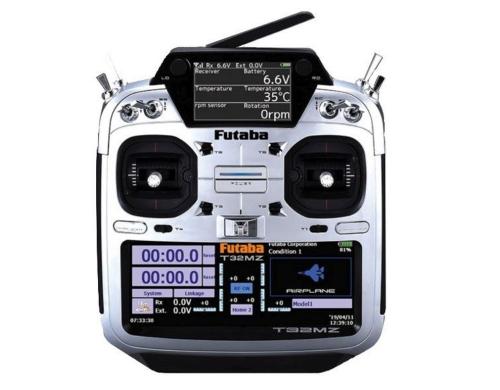 Futaba T32MZ-R7108SB 2.4GHz Set fr Flugzeug und Heli, 18-Kanal