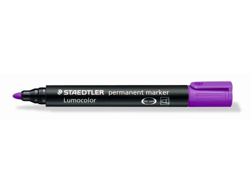 STAEDTLER 352 Marker Lumoc. perm. violett Strichstrke:ca.2mm, Schreibfarbe:violett