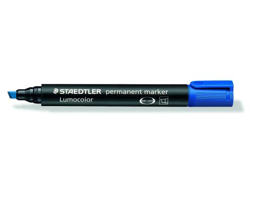STAEDTLER 350 Marker Lumocolor perm. blau Strichstrke:ca.2-5mm,Schreibfarbe:blau