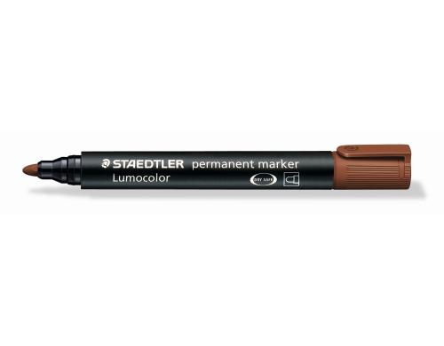 STAEDTLER 352 Marker Lumoc perm braun Strichstrke:ca.2-5mm,Schreibfarbe:braun