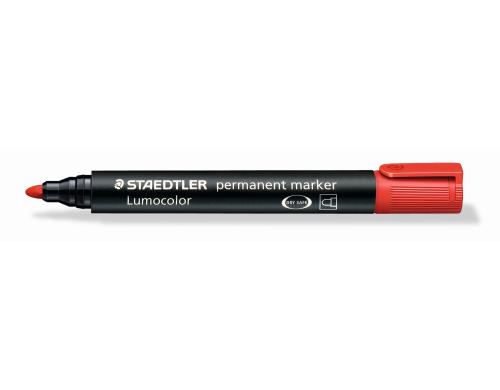 STAEDTLER 352 Marker Lumocolor perm rot Strichstrke:ca.2mm, Schreibfarbe:rot