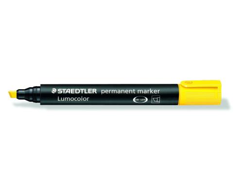 STAEDTLER 350 Marker Lumocolor perm. gelb Strichstrke:ca.2-5mm,Schreibfarbe:gelb