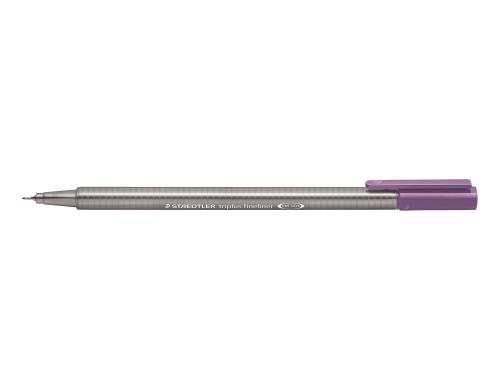 STAEDTLER 334 Fineliner triplus flieder superfeine,metallgefasste Spitze,ca.0,3mm