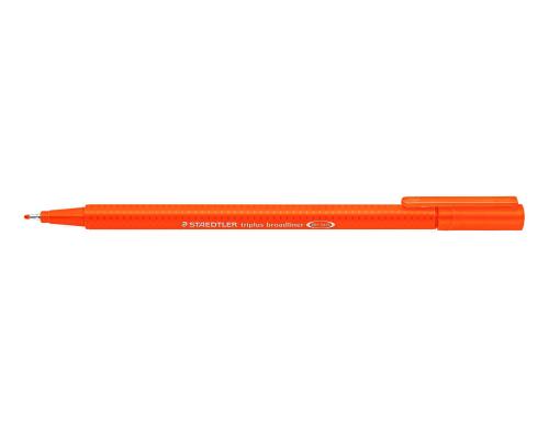 STAEDTLER 338 Broadliner triplus orange Rundspitze, 0,8 mm