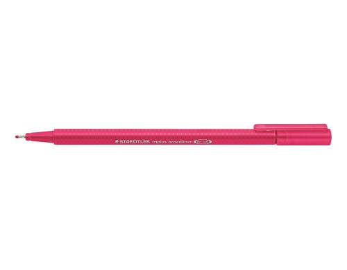 STAEDTLER 338 Broadliner triplus bordeauxr Rundspitze, 0,8 mm