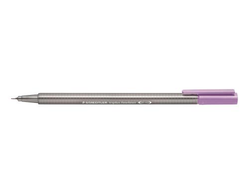 STAEDTLER Fineliner triplus 0,3 Lavendel superfeine,metallgefasste Spitze,ca.0,3mm