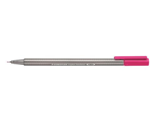 STAEDTLER 334 Fineliner triplus 0,3mm mg superfeine,metallgefasste Spitze,ca.0,3mm