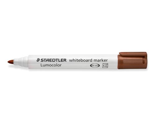 STAEDTLER 351 Whiteboardmarker Lumoc braun Strichstrke:ca.2mm, Schreibfarbe:rot