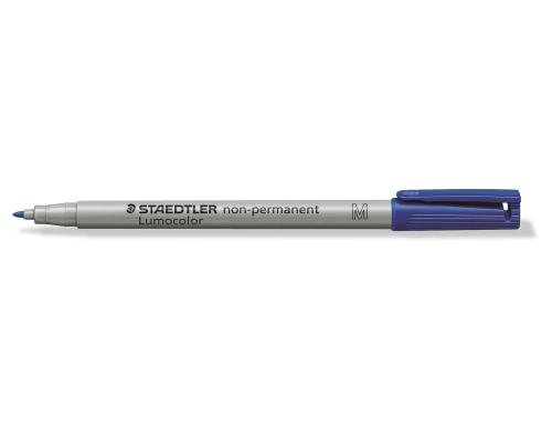 STAEDTLER 315 Folienstift Lumocolor M blau nonpermanent,M-Spitze, ca. 1.0 mm,blau