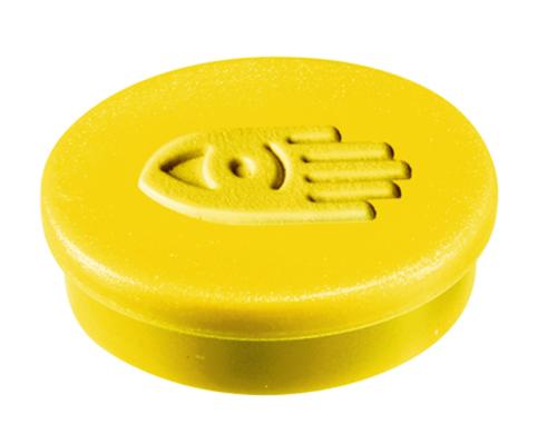 Legamaster Haftmagnete 20mm gelb 10 Stk.  Haftkraft ca. 250g