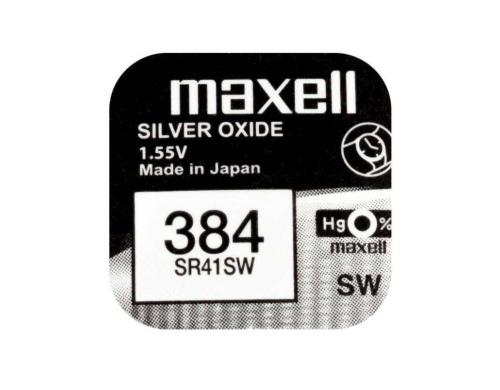 Maxell  Knopfzelle SR41SW 10er vergl. V384