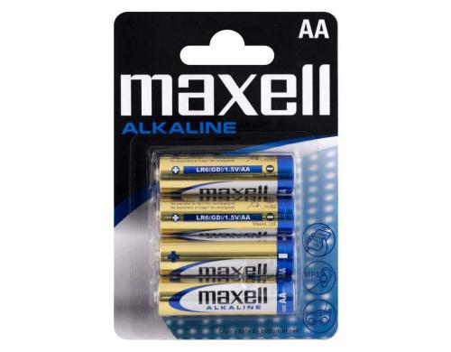 Maxell Batterie AA 4 Stck vergl. LR6, Blister