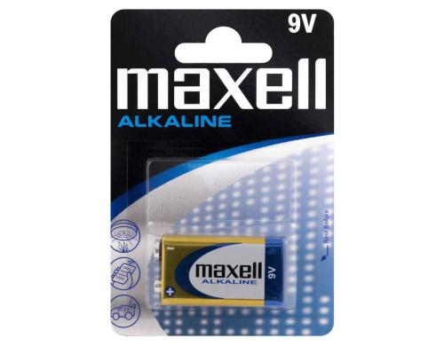 Maxell Batterie 9V 1 Stck vergl. 6LR61, Blister