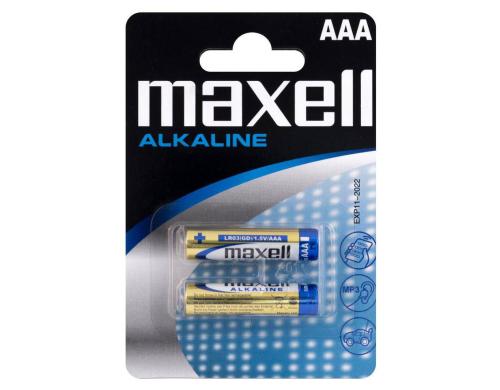 Maxell Batterie AAA 2 Stck vergl. LR03, Blister
