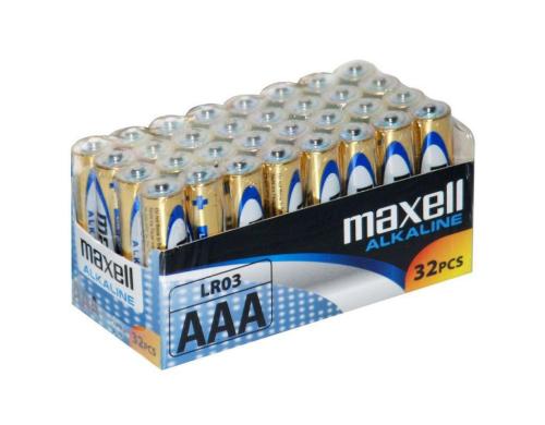 Maxell Batterie AAA 32er Pack vergl. LR03, Shrink