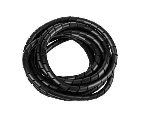Plica Spiralschlauch NW12, 5m schwarz, 10-40mm Durchmesser