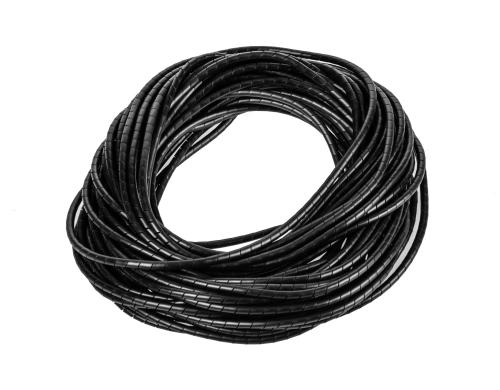 Plica Spiralschlauch NW6, 25m schwarz, 5-20mm Durchmesser