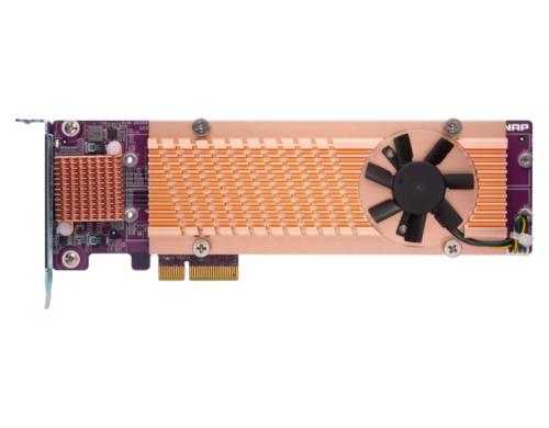QNAP Erweiterungskarte Quad M.2 2280 PCIe (Gen3 x 4) NVMe SSD
