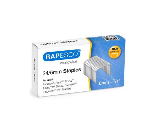 Rapesco 24/6mm Heftklammern 1000 Stck