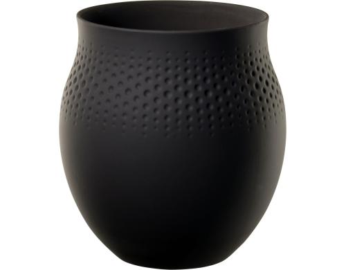 Villeroy & Boch Collier Noir Vase Perle 16,5x16,5x17,5 cm