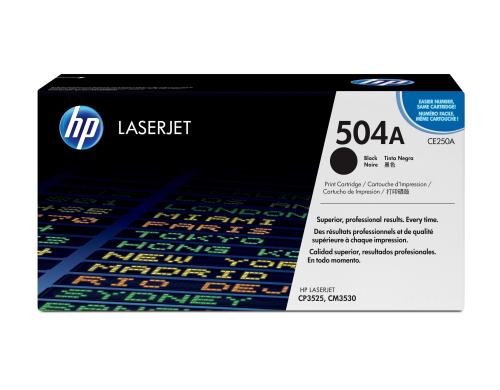 HP Toner-Kartusche schwarz (CE250A, 504A)