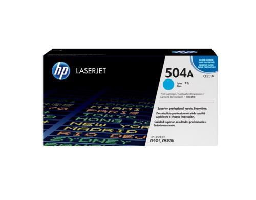 HP Toner 504A - Cyan (CE251A) Seitenkapazitt ~ 7'000 Seiten