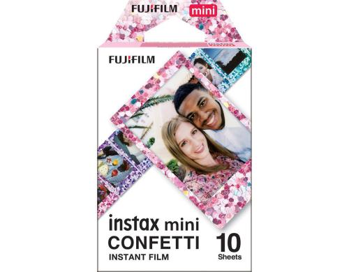 Fujifilm Instax Mini 10 Blatt confetti zu Instax Mini 90 Neo classic / Mini 8