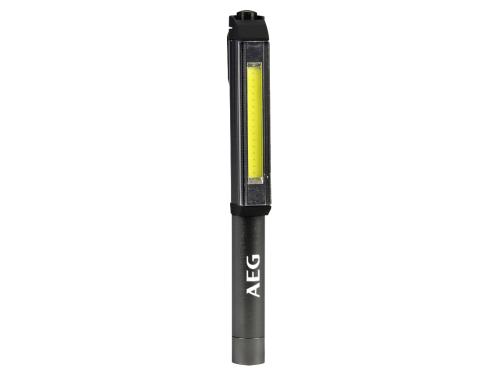 AEG LED Stiftleuchte SL 30 Trageclip mit Magnet, 300 Lumen