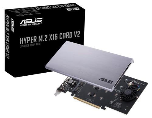 ASUS HYPER M.2 X16 CARD V2 4x M.2 Anschlsse, 128 GBit/s
