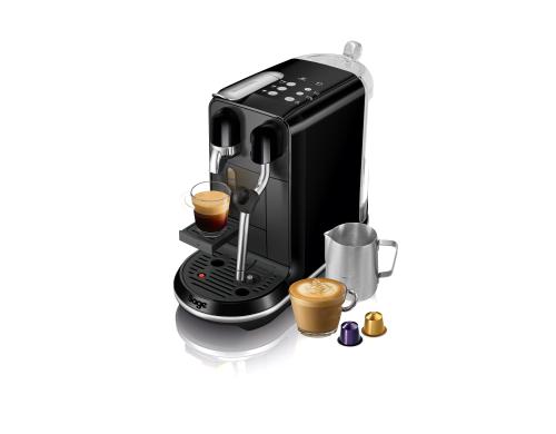 Sage Nespressomaschine Creatista Uno black Milchschaum, 1.5 L Wasserbehlter