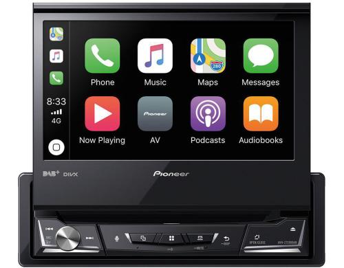 Pioneer Moniceiver 1-DIN, 7 WVGA-Touchpanel