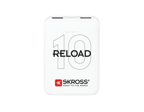 SKROSS RELOAD 10 Power Bank 10'000 mAh 3.7V Lithium Batterie