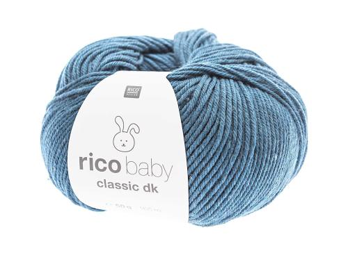 RICO Baby Classic DK, grn-blau 50 g, 50 % PAN, 50 % PA, 165 m