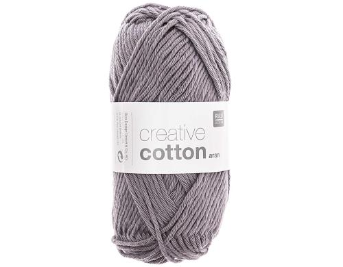 RICO Creative Cotton, maus-grau 50 g, 85 m, 100 % CO