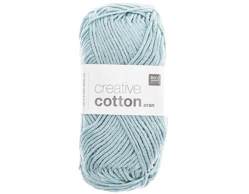 RICO Creative Cotton, hblau 50 g, 85 m, 100 % CO