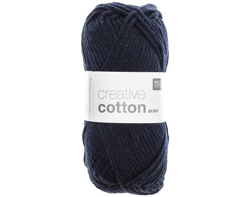 RICO Creative Cotton, dblau 50 g, 85 m, 100 % CO