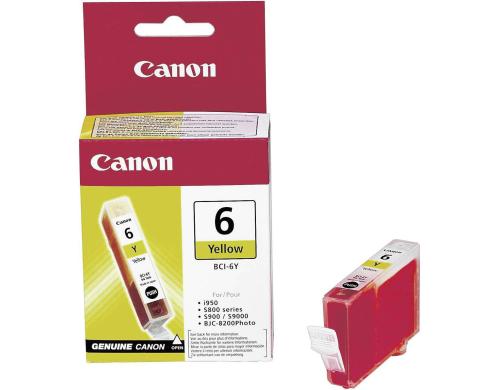 Tinte Canon BCI-6Y Nachfüllpatrone yellow