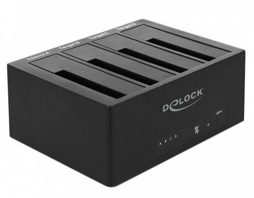 Delock 64063 Dockingstation 4x SATA HDD mit Klon Funktion