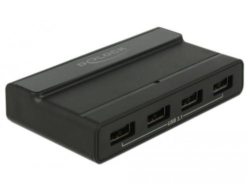 Delock 64053 USB 3.1 Hub inkl. Netzteil 4x USB 3.1 Typ-A, 10Gbps